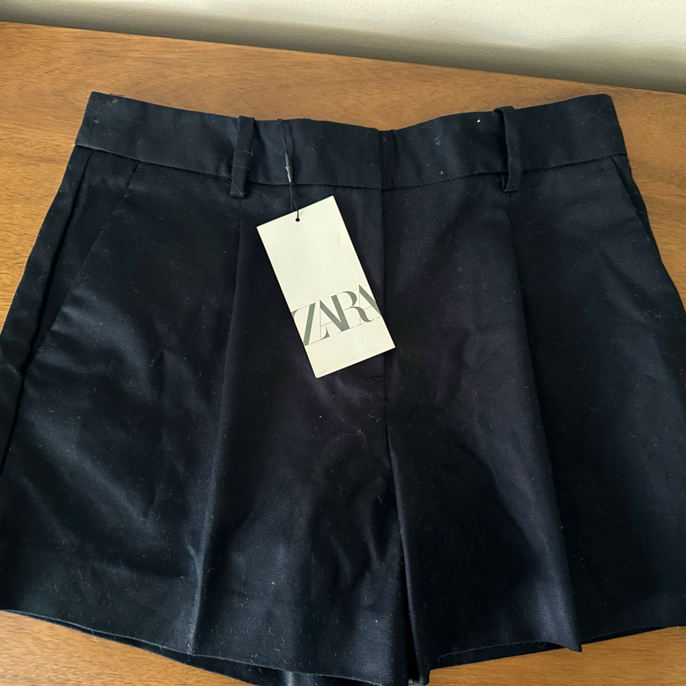Zara Pleated Shorts
